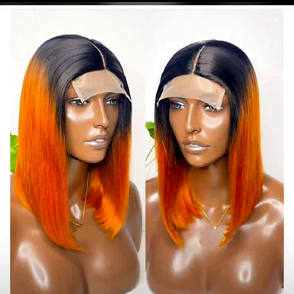 Two tone human hair